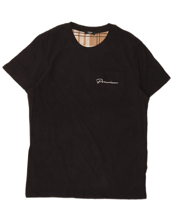 JACK & JONES Herren T-Shirt Top Large Schwarz Baumwolle