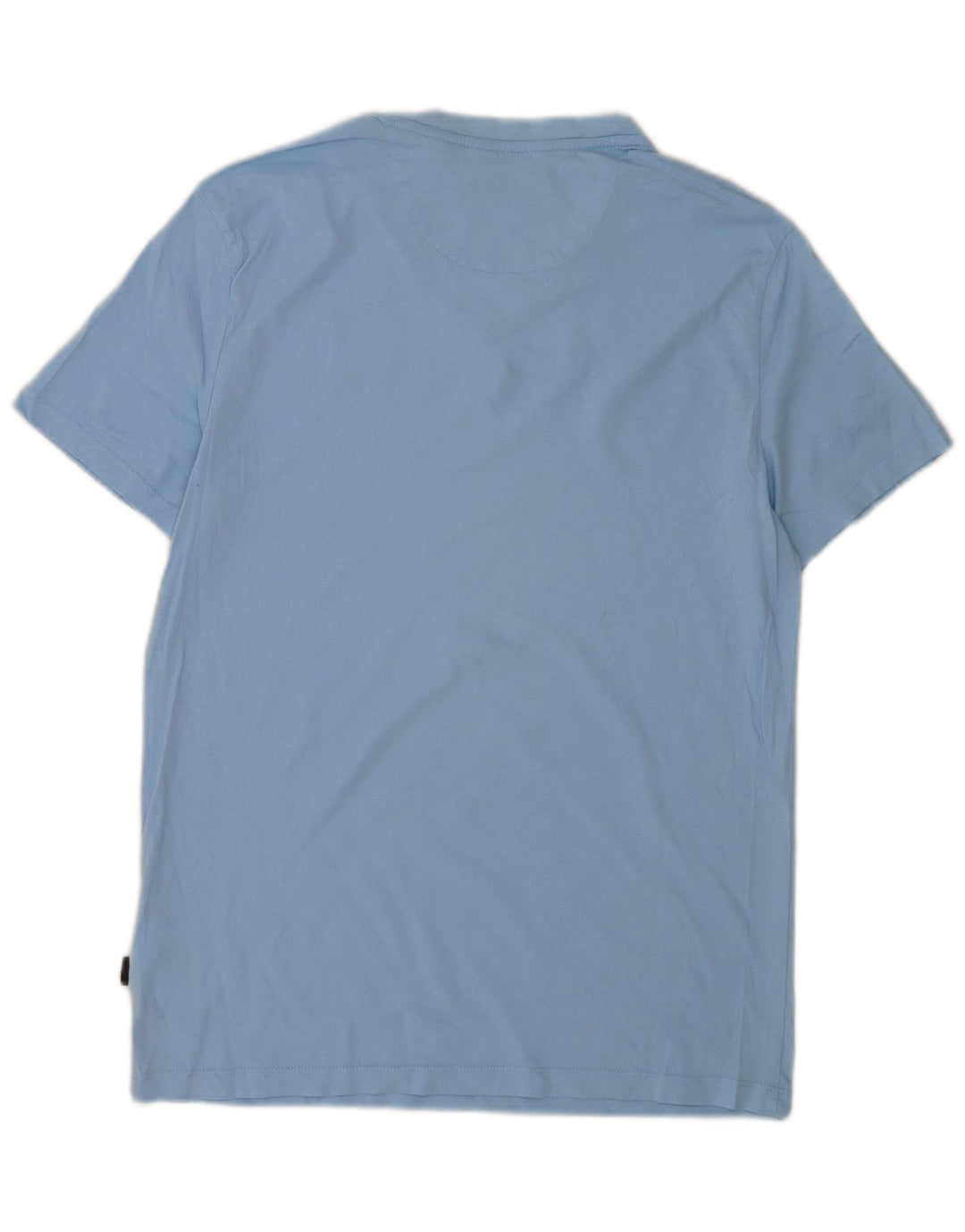 Calvin Klein Slim Fit T-Shirt-Oberteil für Herren aus mittelblauer Baumwolle