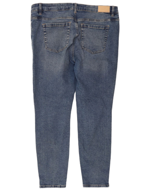 Joules Damen Skinny Jeans UK 18 XL W38 L28 Blaue Baumwolle