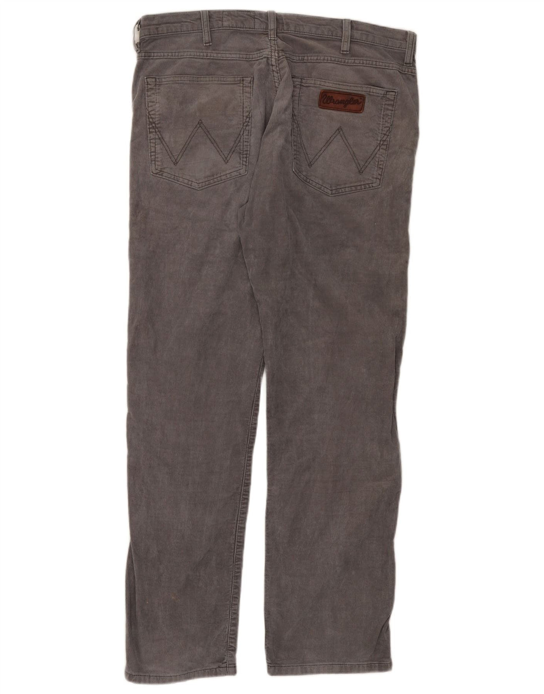 WRANGLER Herren Arizona Stretch Gerade Cordhose W36 L32 Grau