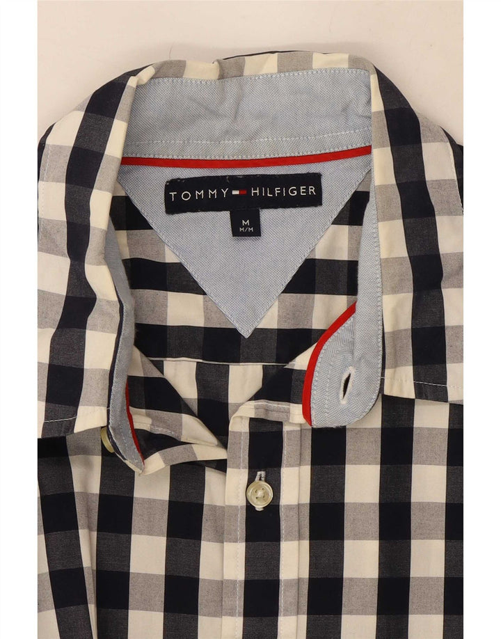Tommy Hilfiger Herrenhemd Medium Navy Blue Gingham