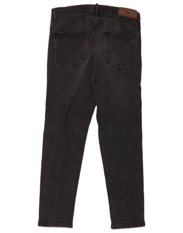 Zara Herren Skinny Jeans EU 44 Large W34 L29 Schwarze Baumwolle