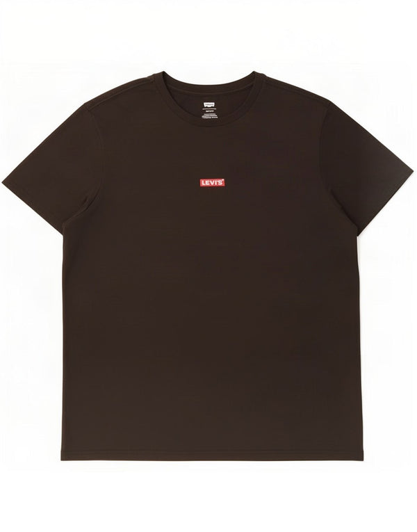 Levi's Herren Relaxed Fit T-Shirt Top XL Schwarz Baumwolle