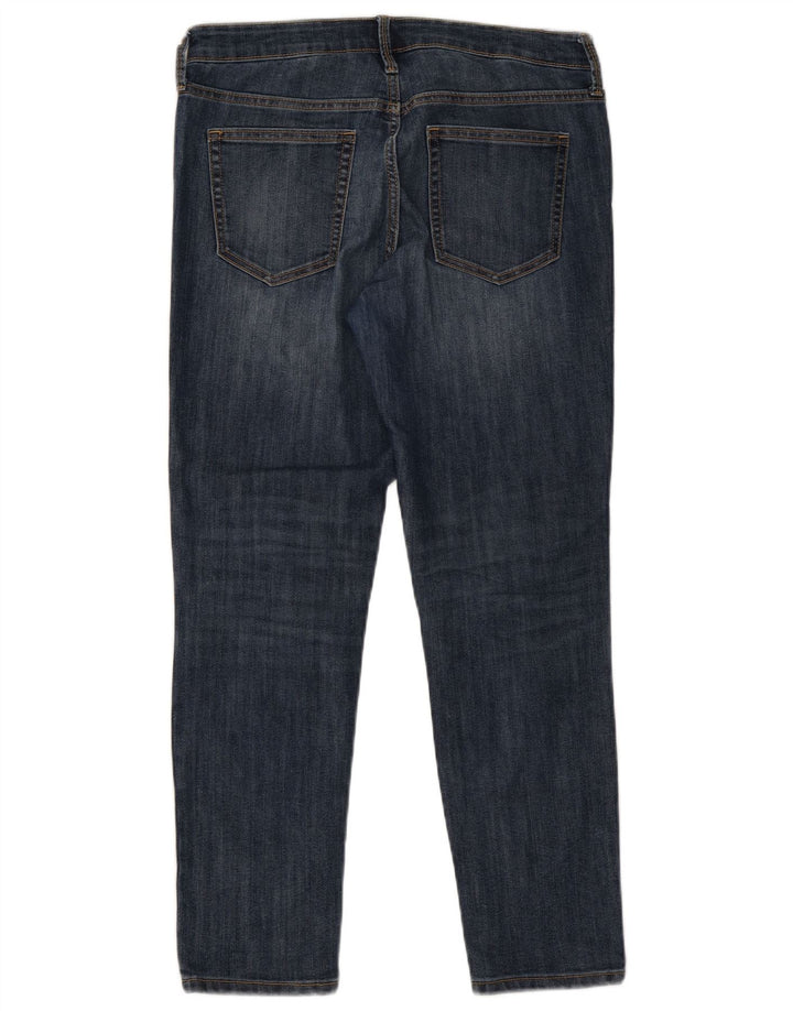 Gap Damen Slim Jeans W30 L27 Blaue Baumwolle