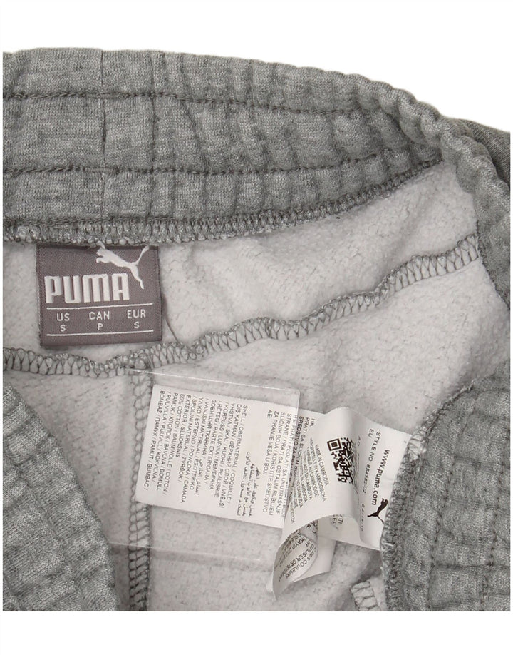 PUMA Herren-Trainingshose, Jogginghose, Größe S, Grau, Baumwolle