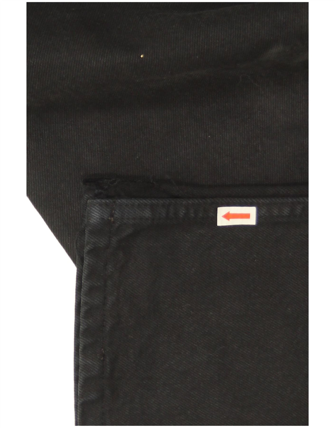 Levi's Herren 501 Straight Jeans W27 L30 Schwarze Baumwolle