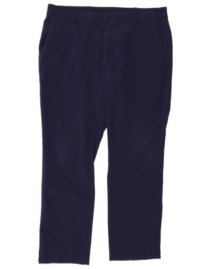 Under Armour Herren Straight Chino Hose W40 L32 Marineblau Polyester