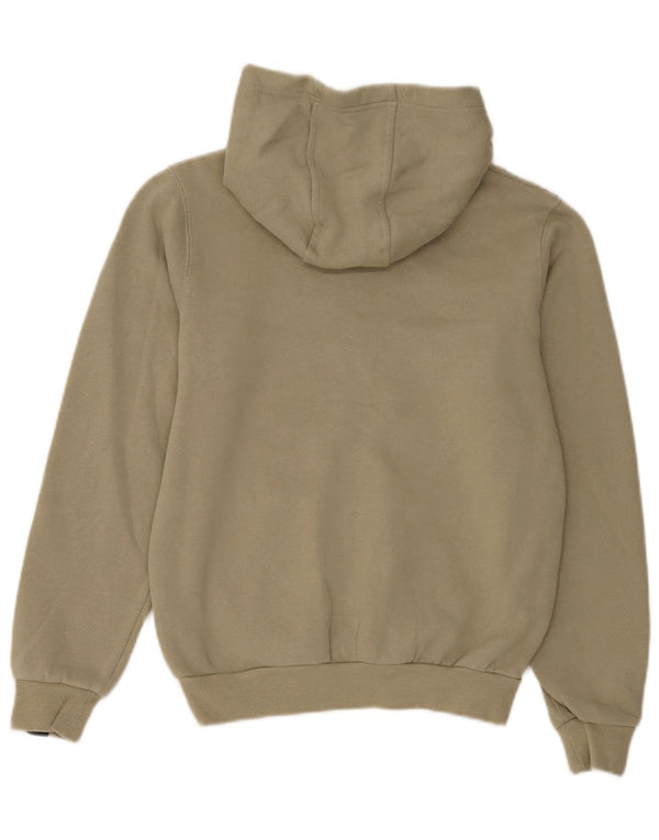 Ellesse Jungen-Pullover mit grafischem Kapuzenpullover, 12–13 Jahre, Khaki, Baumwolle