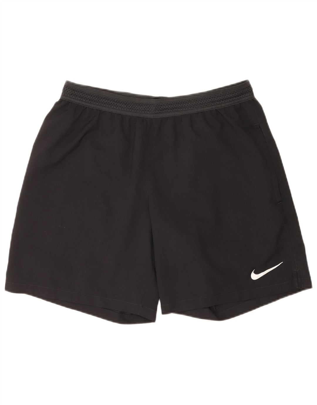 Nike Herren Dri Fit Sportshorts, groß, aus schwarzem Polyester