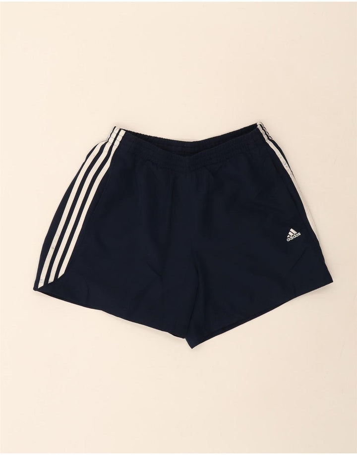 ADIDAS Mens Sport Shorts Large  Navy Blue Polyester