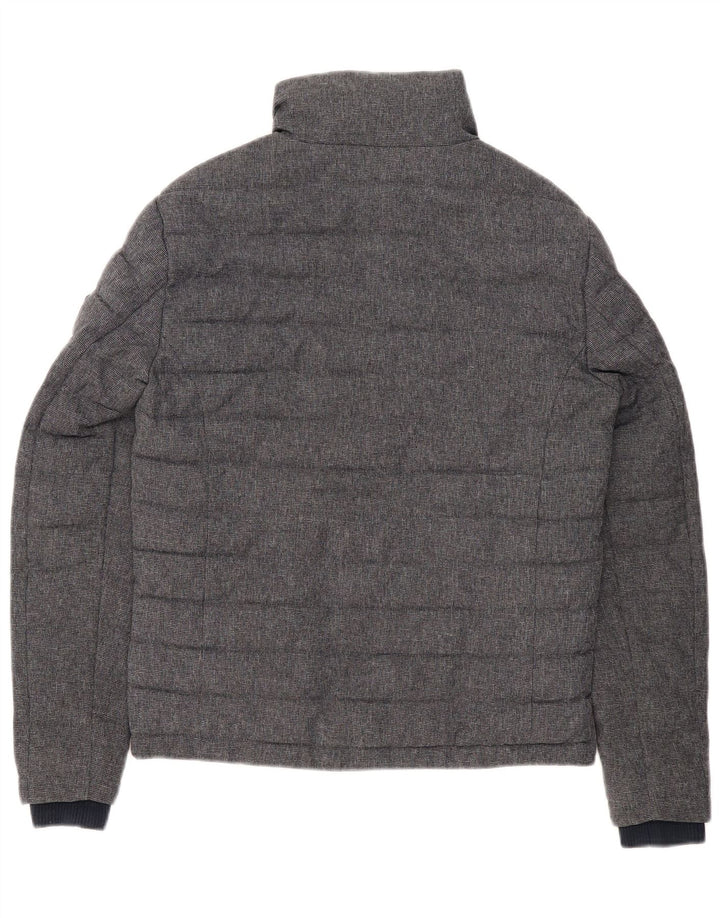 Superdry Herren Wattierte Jacke UK 36 Small Marineblau Polyester