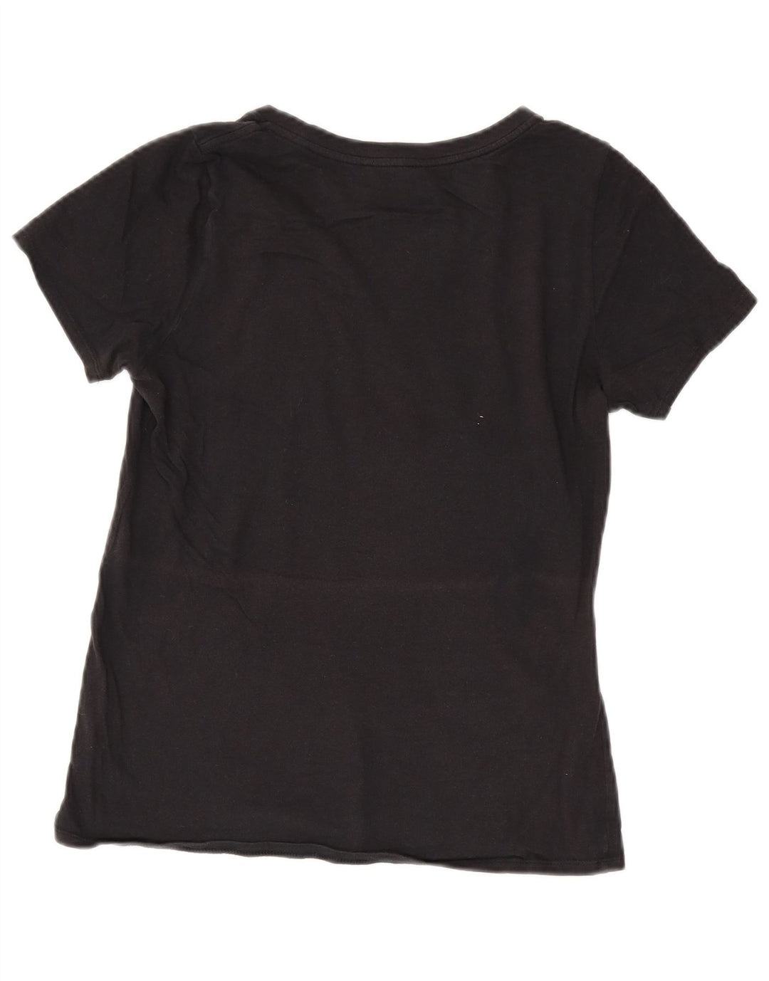 Nike Damen Athletic Cut Graphic T-Shirt Top UK 14 Medium Schwarz