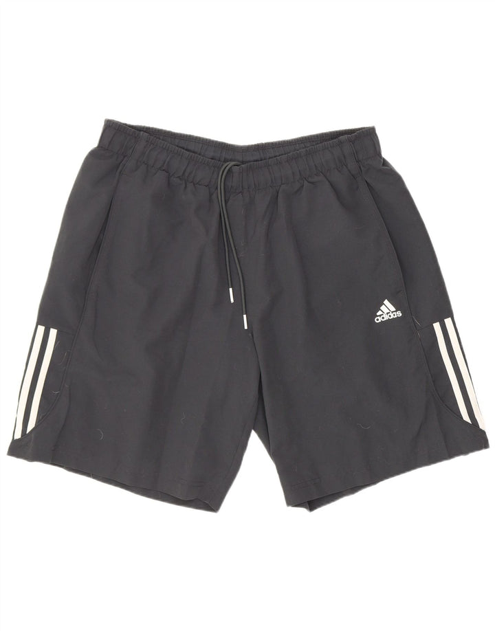 Adidas Herren Sport Shorts Large Schwarz Polyester Sport