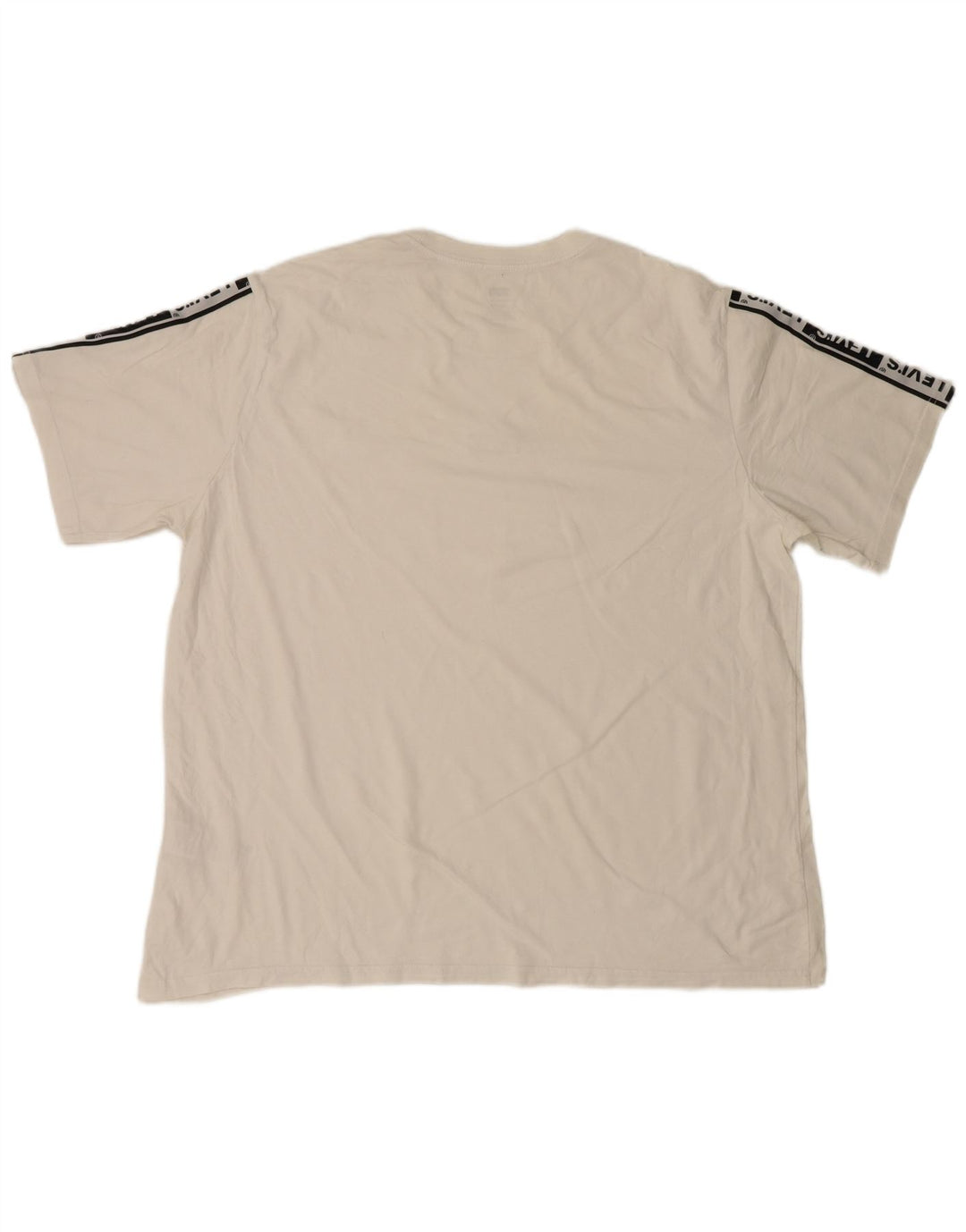 Levi's Herren Relaxed Graphic T-Shirt Top XL aus weißer Baumwolle