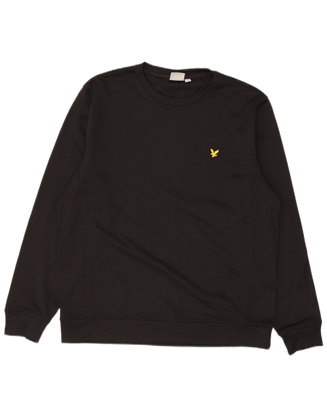 Lyle & Scott Herren-Sweatshirt, Pullover, Größe L, Schwarz, Polyester