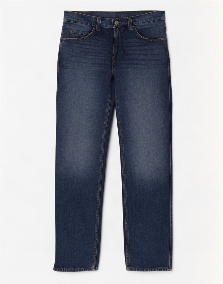 Mustang Herren Straight Jeans W32 L31 Marineblau