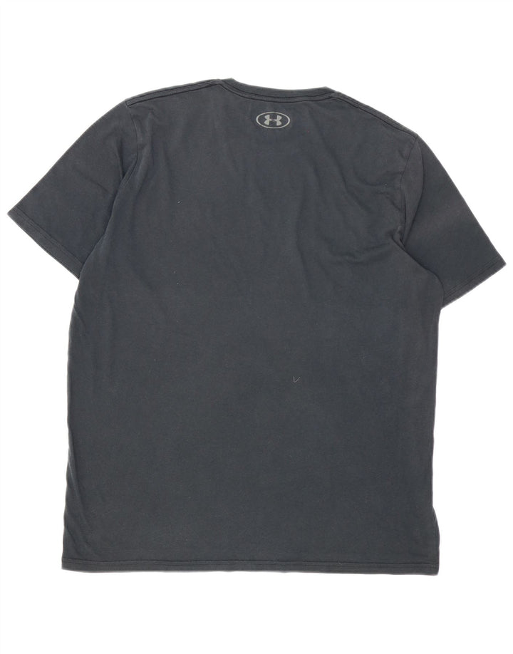 UNDER ARMOUR Herren Heat Gear T-Shirt Top Large Grau