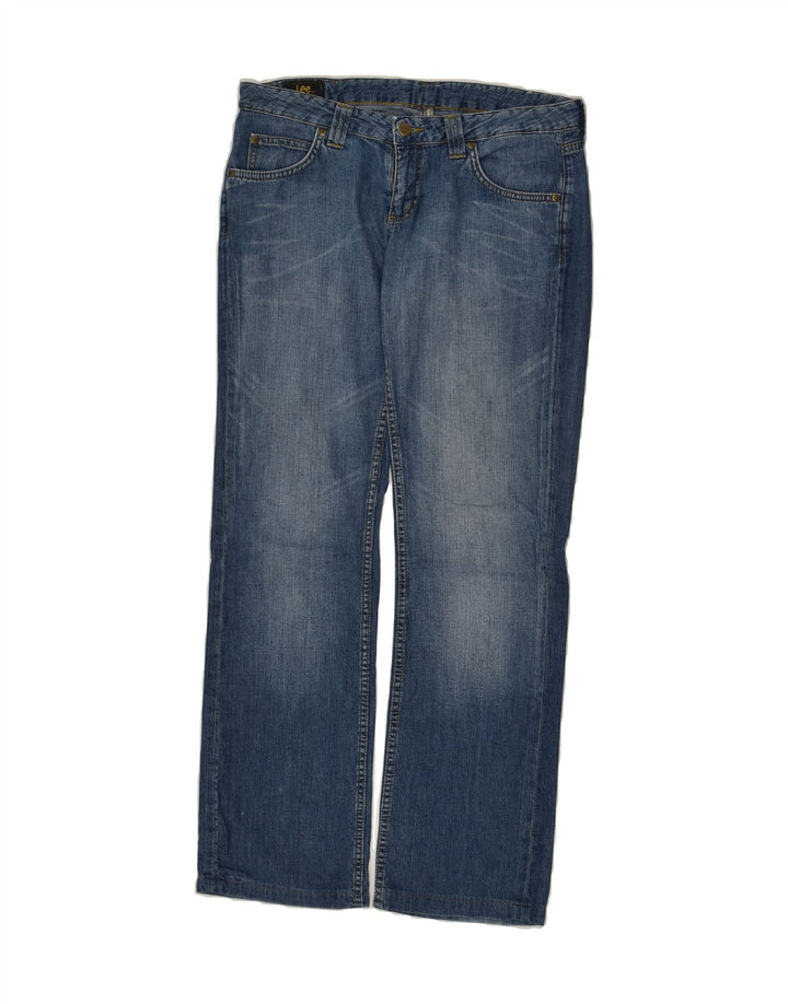 LEE Womens Jinx Straight Jeans W30 L35  Blue Cotton | Vintage Lee | Thrift | Second-Hand Lee | Used Clothing | Messina Hembry 