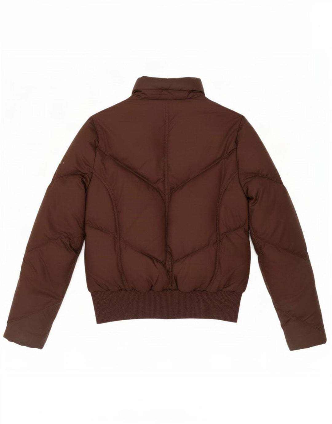 Tommy Hilfiger Damen Bomber wattierte Jacke UK 10 Small Braun Polyester
