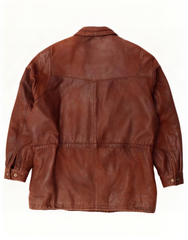 Morena Herren Lederjacke IT 52 XL Braun