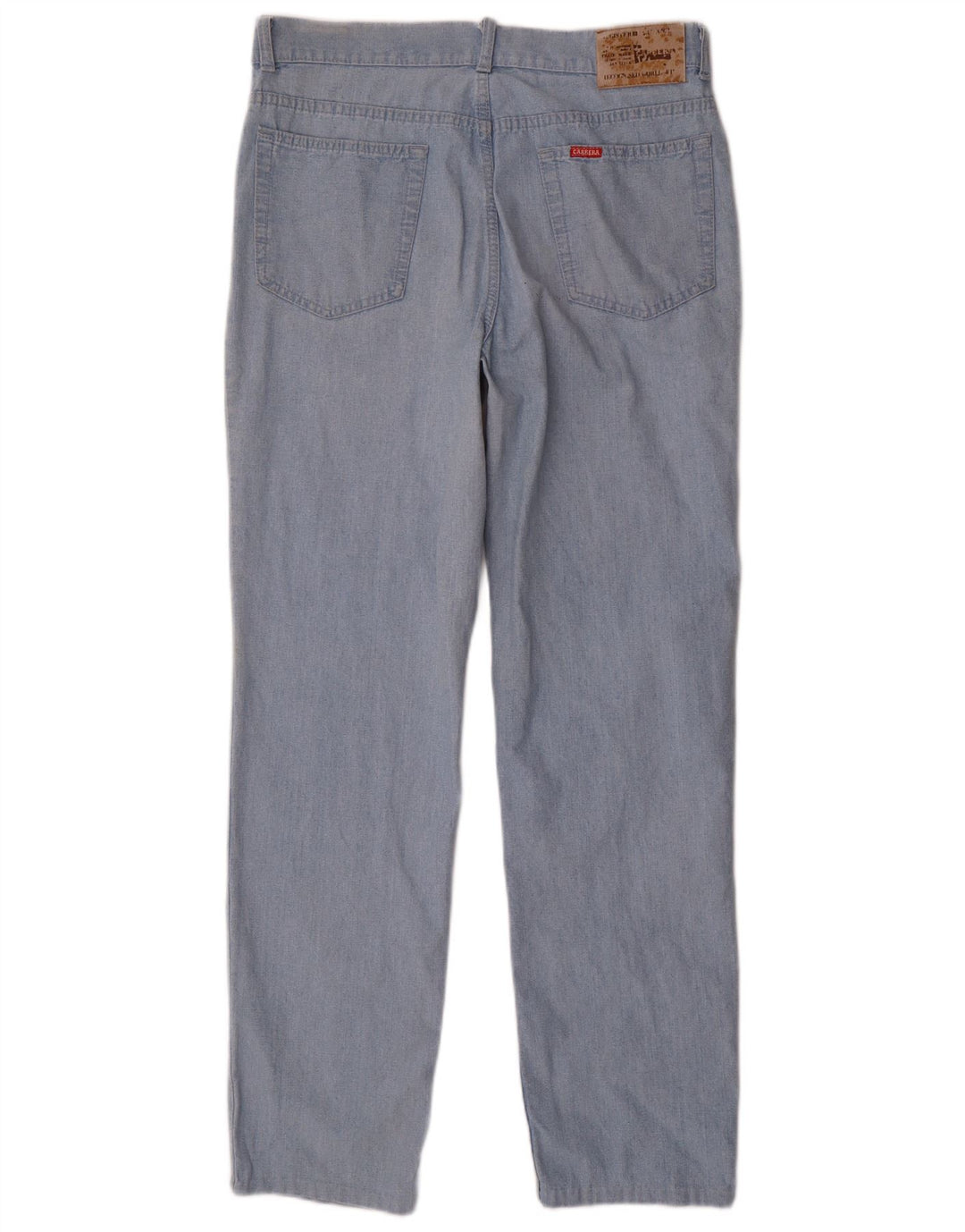 CARRERA Mens Straight Jeans W36 L33 Blue Cotton