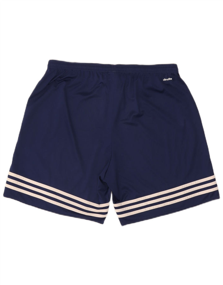 Adidas Herren Climalite Sport Shorts XL Marineblau Polyester