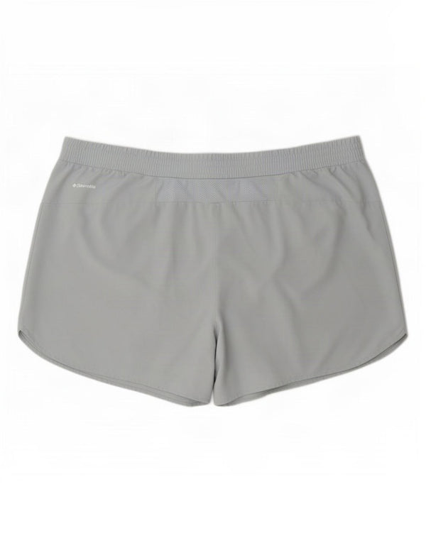 Columbia Damen Sportshorts UK 22 3XL Grau Polyester