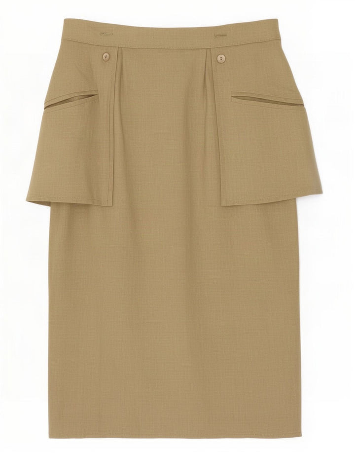 Vintage Damen Cargorock IT 44 Medium W26 Khaki