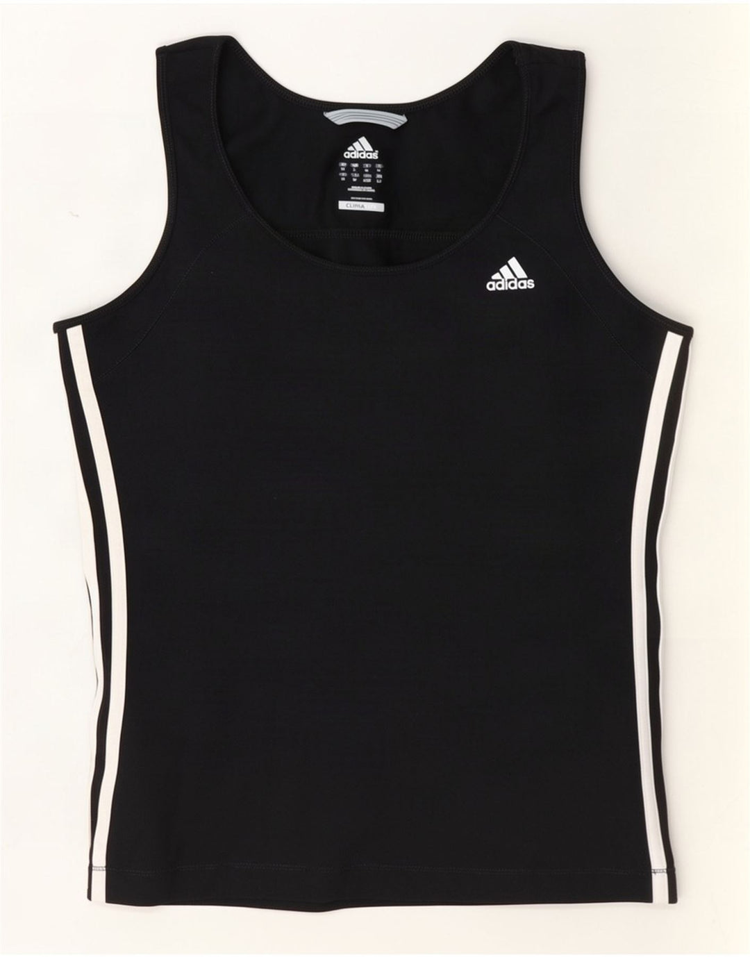 Adidas Damen Climalite Weste Top UK 18 XL Schwarz