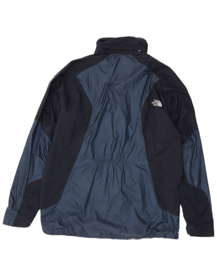 The North Face Herren-Regenjacke UK 38 Medium Navy Blue Colourblock