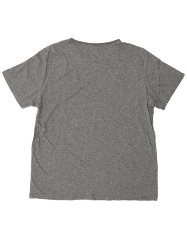 PUMA Mens T-Shirt Top XL Grey Flecked