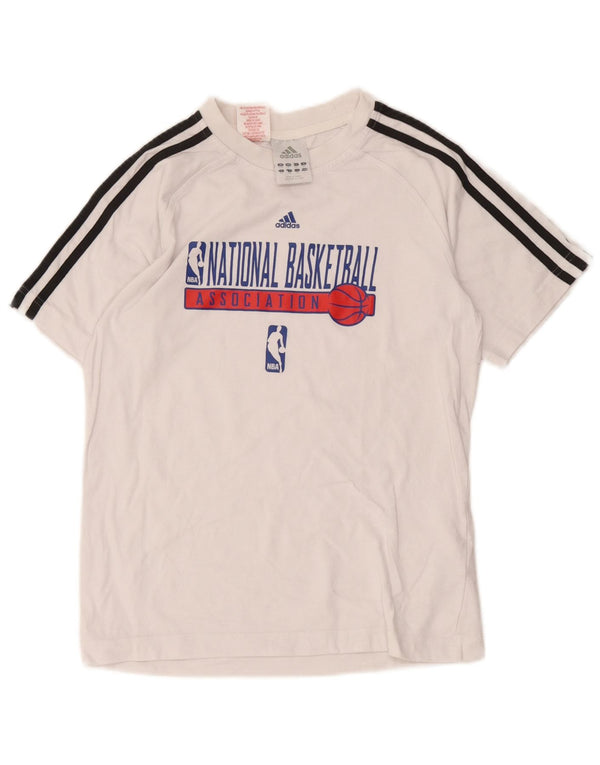 Adidas Jungen Graphic T-Shirt Top 13-14 Jahre Weiß