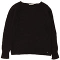 Gas Damen-Pullover mit U-Boot-Ausschnitt, Gr. 8, Schwarz