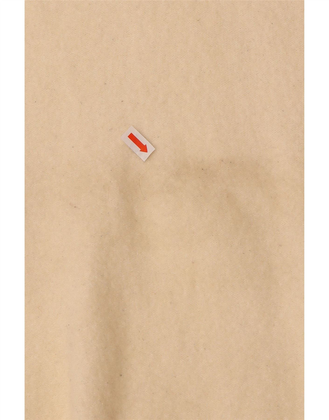 All Saints Damen-Pullover, übergroß, V-Ausschnitt, UK 14, mittelbeige Wolle