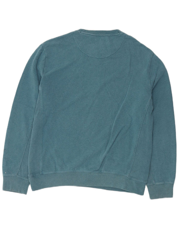 Crew Clothing Herren-Sweatshirt, Pullover, XL, Blau, Baumwolle
