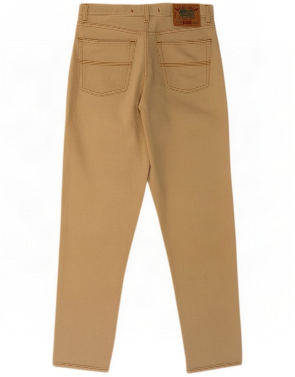 Sisley Herren Tapered Jeans W32 L30 Beige Baumwolle