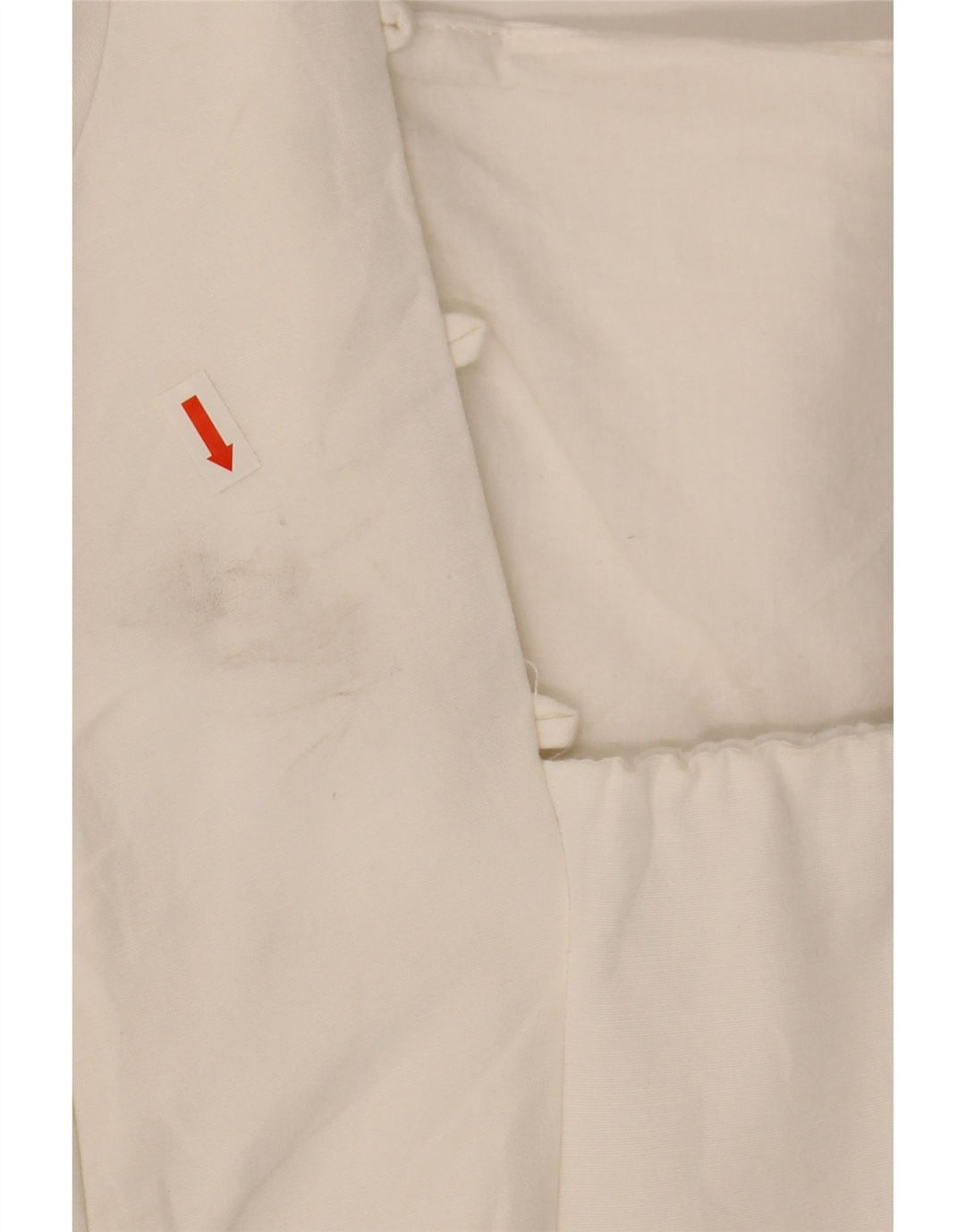 Zara Damen Etuikleid UK 8 Small Weiße Viskose