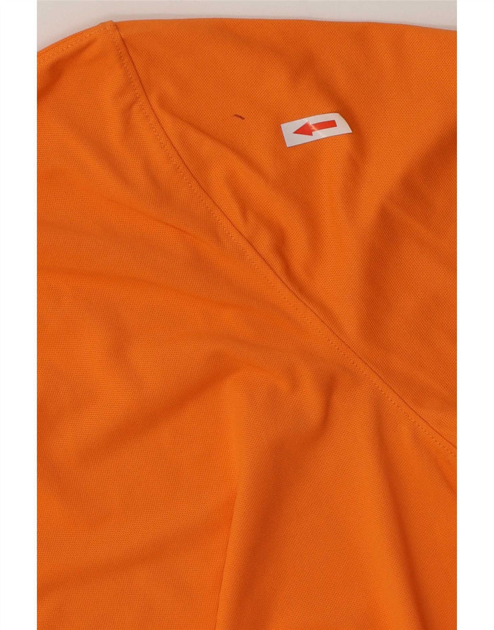 Slam Herren Poloshirt 4XL Orange Polyamid
