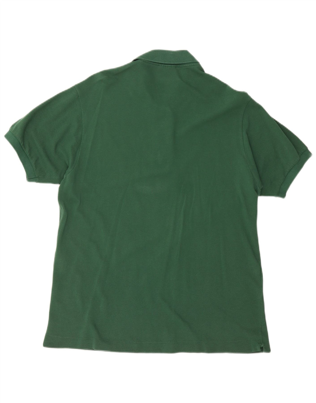 Lacoste Herren-Poloshirt, Größe 5, große grüne Baumwolle