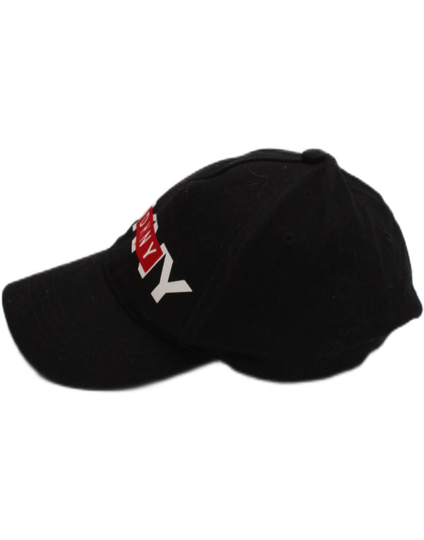 Dkny Boys Graphic Baseball Cap Einheitsgröße aus schwarzer Baumwolle