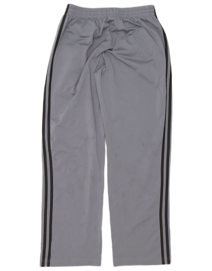 Adidas Herren-Trainingshose, klein, grau, Polyester