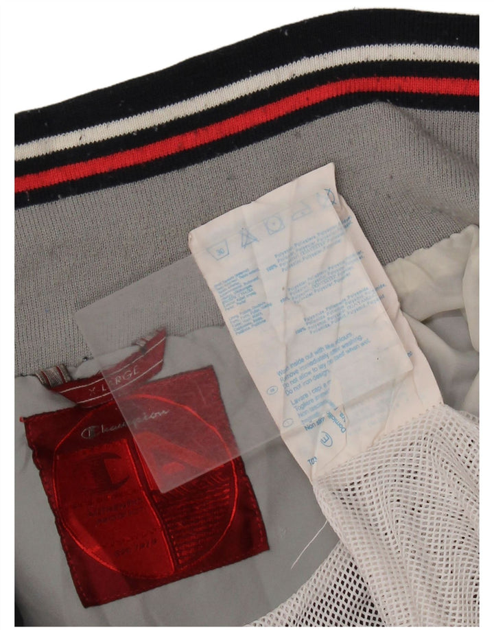 CHAMPION Herren-Trainingsanzug-Oberteil, Jacke, XL, Marineblau, Farbblock-Polyester