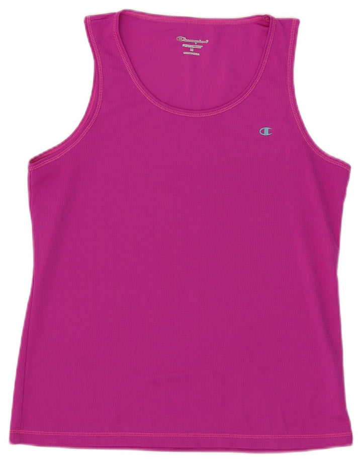 Champion Damen Weste Top UK 12 Mittelrosa Polyester