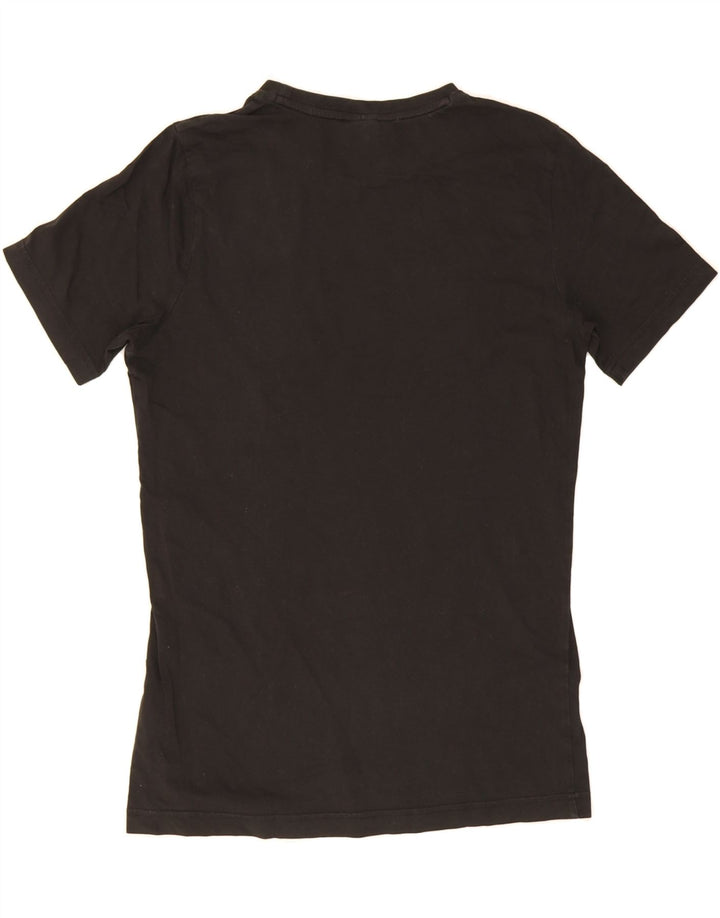 PUMA Mens Graphic T-Shirt Top Small Black Cotton Vintage Puma and Second-Hand Puma from Messina Hembry 