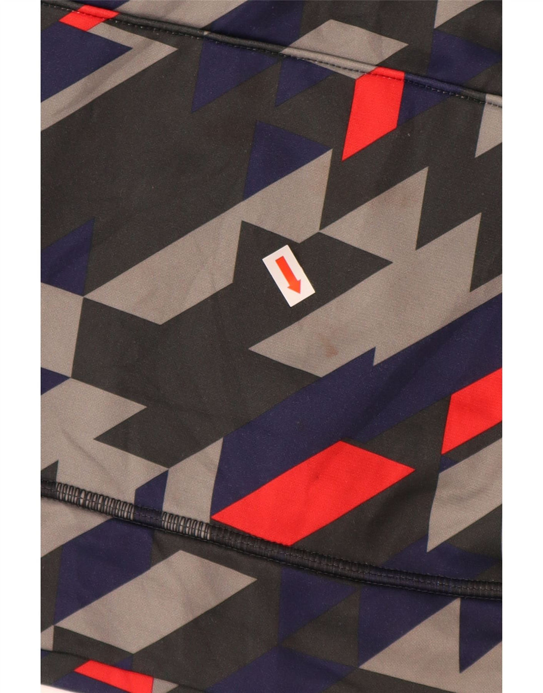 UNDER ARMOUR lockerer Kapuzenpullover für Mädchen, 11–12 Jahre, groß, rot, geometrisch