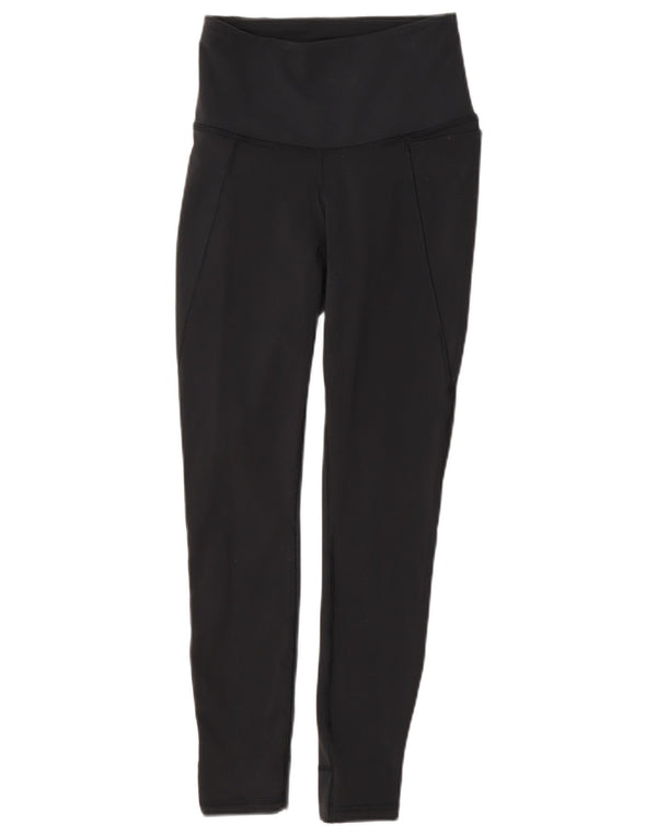 Reebok Damen Leggings UK 4 XS Grau