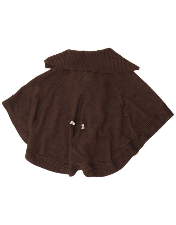 Cotton Traders Damen Poncho-Strickjacke, UK 26/28 5XL, Braun, Acryl