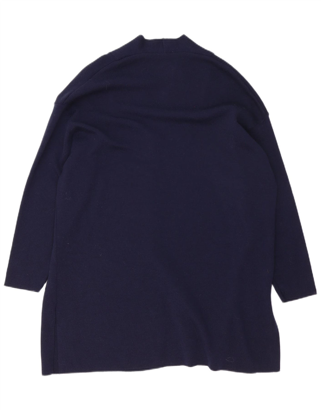 Marks & Spencer Damen Longline-Cardigan-Pullover UK 12 Medium Navy Blue