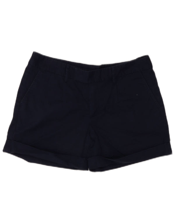 Benetton Damen Chinoshorts W30 Medium Marineblau