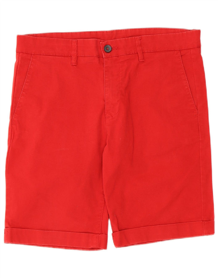 Zara Herren Chinoshorts EU 40 Medium W31 Rot